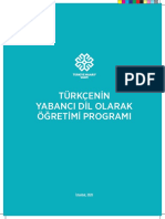 Turkcenin Yabanci Dil Olarak Ogretimi Programi 2 Baski