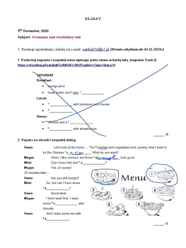 English Class A1 Testy Pdf Chomikuj