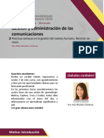 Gestión y Administración de Las Comunicaciones: Prácticas Exitosas en La Gestión Del Talento Humano. Revisión de Casos