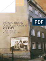 (Studies in European Culture and History) Cyrus Shahan (Auth.) - Punk Rock and German Crisis - Adaptation and Resistance After 1977-Palgrave Macmillan US (2013)