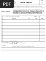 Modelo Lista de Presença Dds | PDF