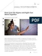 Benefits of Combining Lean Six Sigma and Agile