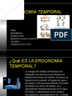 ERGONOMIA TEMPORAL EXPOciCION