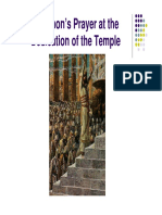 Solomon's Prayer at The Dedication of The Temple