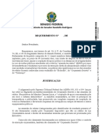 Requerimento de Abertura Da CPI Do Orçamento Secreto