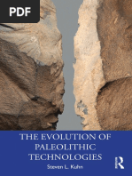 Kuhn 2020 - The Evolution of Paleolithic Technologies