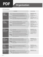 Organisation: Unit Overview