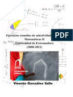 Recopilacón Selectividad Matemáticas II Extremadura