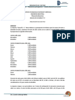 Ejercicio A Resolver Presupuesto de Efectivo T 1 y 2 IIND