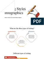 Writing Styles Infographics by Slidesgo