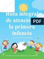 Ruta Integral de Atención A La Primera Infancia