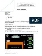 Laboratorio Virtual Segunda Ley