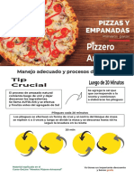 Manejo Adecuado y Proceso de Elaboracion de Pizza