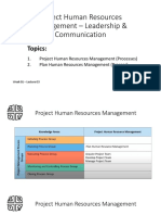 Project HR Management - Plan Resources