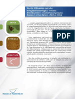 Violações Microbiológicas e Resíduo de Medicamentos Veterinários Em Produtos de Origem Animal