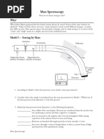 1 Mass Spectroscopy - POGIL