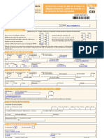 Formulario 030 Nif