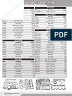 Gaskets and Gasket Sets