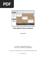 Download Celtx Add-Ons Owners Manual by Ramiro Nahuel Pol SN53895781 doc pdf
