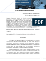 Estudar População com Educação Geográfica