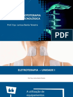 Eletrotermofototerapia E Inovação Tecnológica: Prof. Esp. Larissa Baréa Teixeira