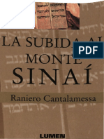 Cantalamessa, Raniero - La Subida Al Monte Sinai