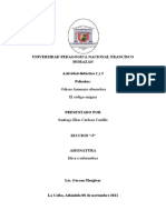 Universidad Pedagógica Nacional: Actividad didáctica sobre películas éticas