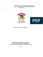 SEGUROS AMBIENTALES. UN ANÁLISIS COMPARATIVO DE LA Colombia y Otros