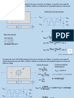 Análisis de fatiga de una barra de acero AISI 1018 sometida a carga fluctuante