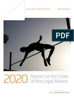 Report On The State of The Legal Market: Legal Executive Institute Peer Monitor