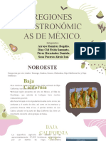 Regones Gatronomicas de Mexico