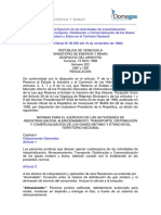 Normas para El Ejercicio de Las Actividades de Industrializacion, Transporte