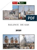 Peru Balance de Gas 2020