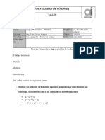 Trabajo 3 Conectores Logicos Tablas de Verdad