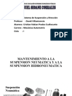 Mantenimiento A La Suspension Neumatica y A La Suspension Hidroneumatica