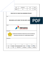 Feed Study of Arun Fuel Bunkering Project: Document No. Date Revision No. Size Sheet FBP-MEC-DTS-004 03/09/2021 00