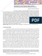 "Quando A Cor Preferida Do Meu Filho Era Rosa-Choque": Relatos de Experiências de Socializações de Gêneros Da Escola