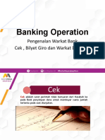 Banking Operation - Pengenalan Warkat Bank - CEK N Warkat Deposito Final1