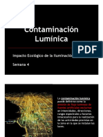 Contaminación Iluminica