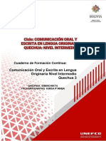 Nivel Intermedio - Quechua 3 2021 PDF