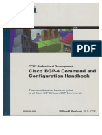 Cisco Bgp-4 Command and Configuration Handbook