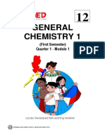 General Chemistry 1 Module-1