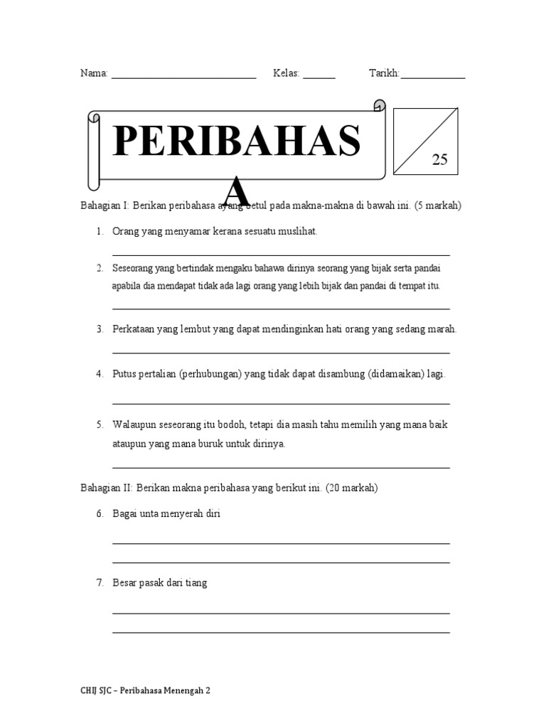 Peribahasa Sec2 A Pdf