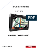 Guia Quatro Rodas 5.0" TV: Manual Do Usuário