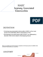 Haec "Hirshcprung Associated Enterocolitis