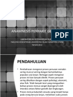 Anamnesis Penyakit Geriatri