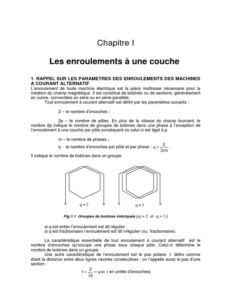 Contrôler les enroulements d'un moteur