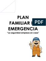 Plan Familiar de Emergencia Familia Limaymanta Noli