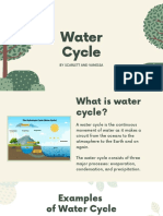 Water Cycle: by Scarlett and Vanessa