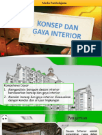 Konsep Dan Gaya Interior